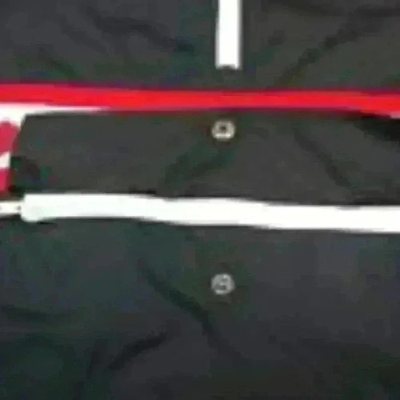 Empyre Women's Shaylyn Black Rose Striped Pullover Windbreaker Jacket Small - Picture 5 of 10